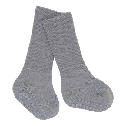 Go Baby Go - Wolle Stoppersocken grau - AURYN Shop