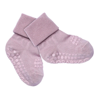Go Baby Go - Bambus Stoppersocken flieder