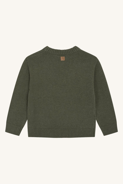 Hust and Claire - Pullover Pelle grün