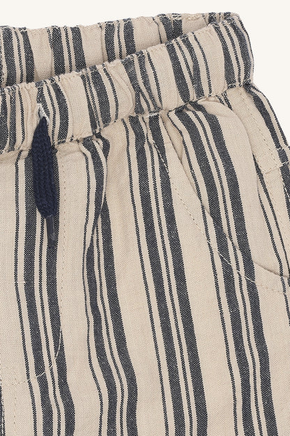 Hust &amp; Claire - Babyhose Streifen Leinen/ Baumwolle