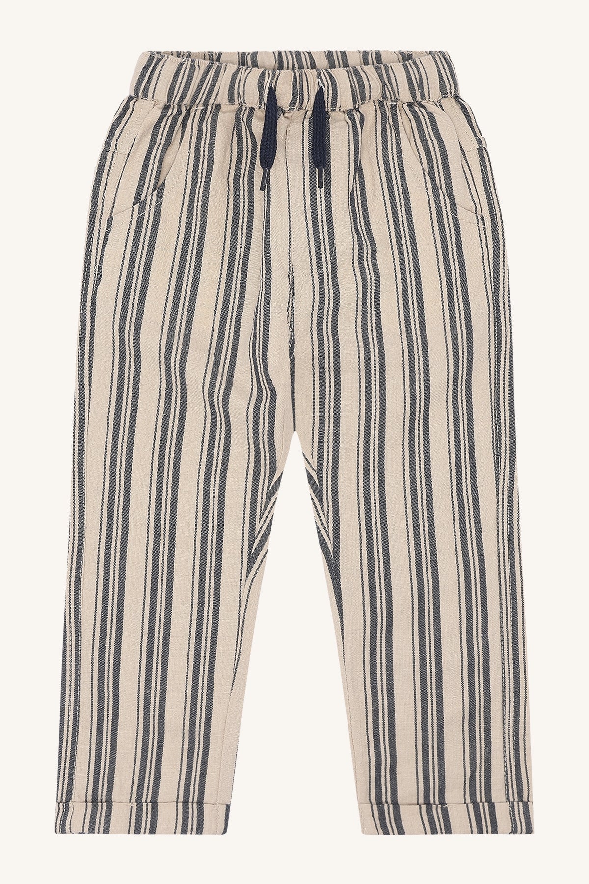 Hust &amp; Claire - Kinderhose Streifen Leinen/ Baumwolle