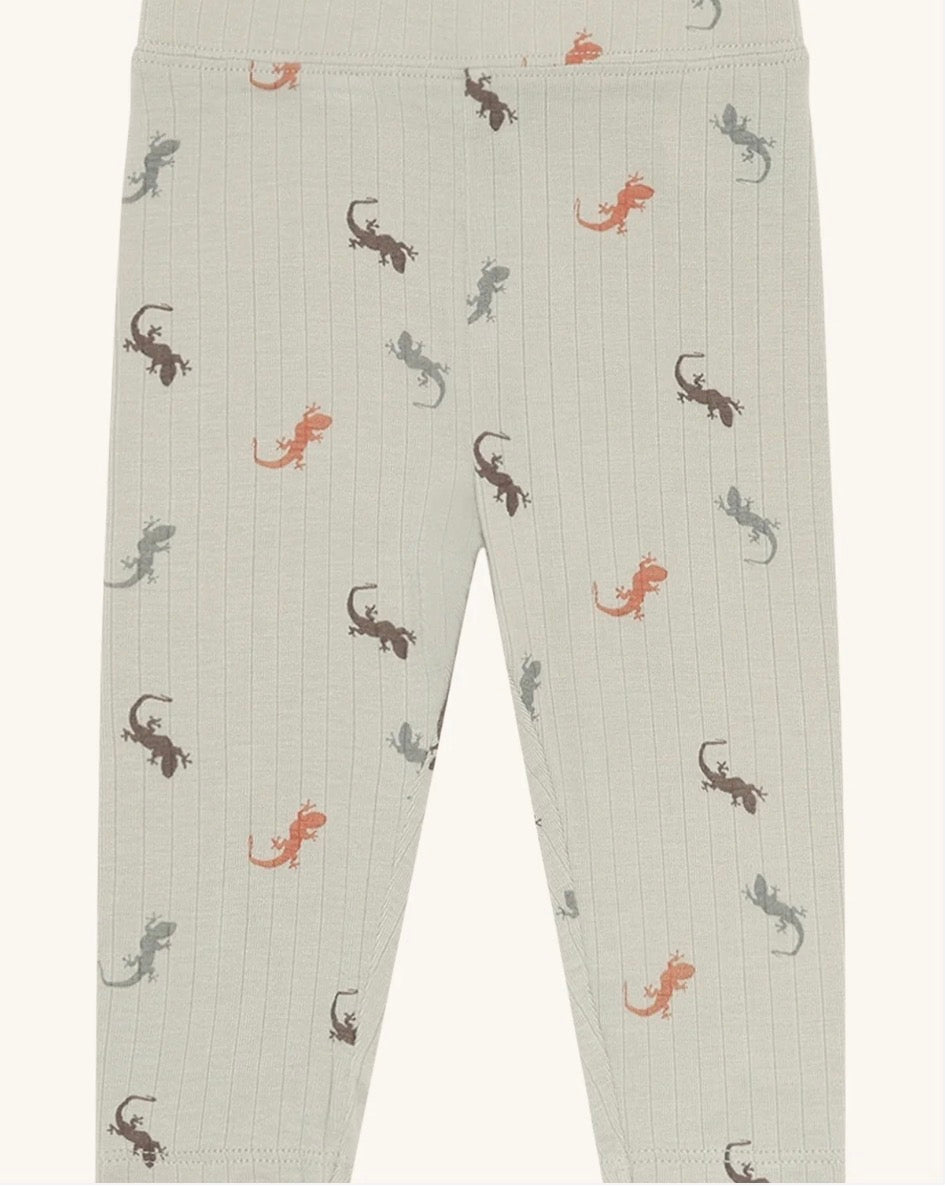 Hust &amp; Claire - Kinder Leggings „Lizards“ grün