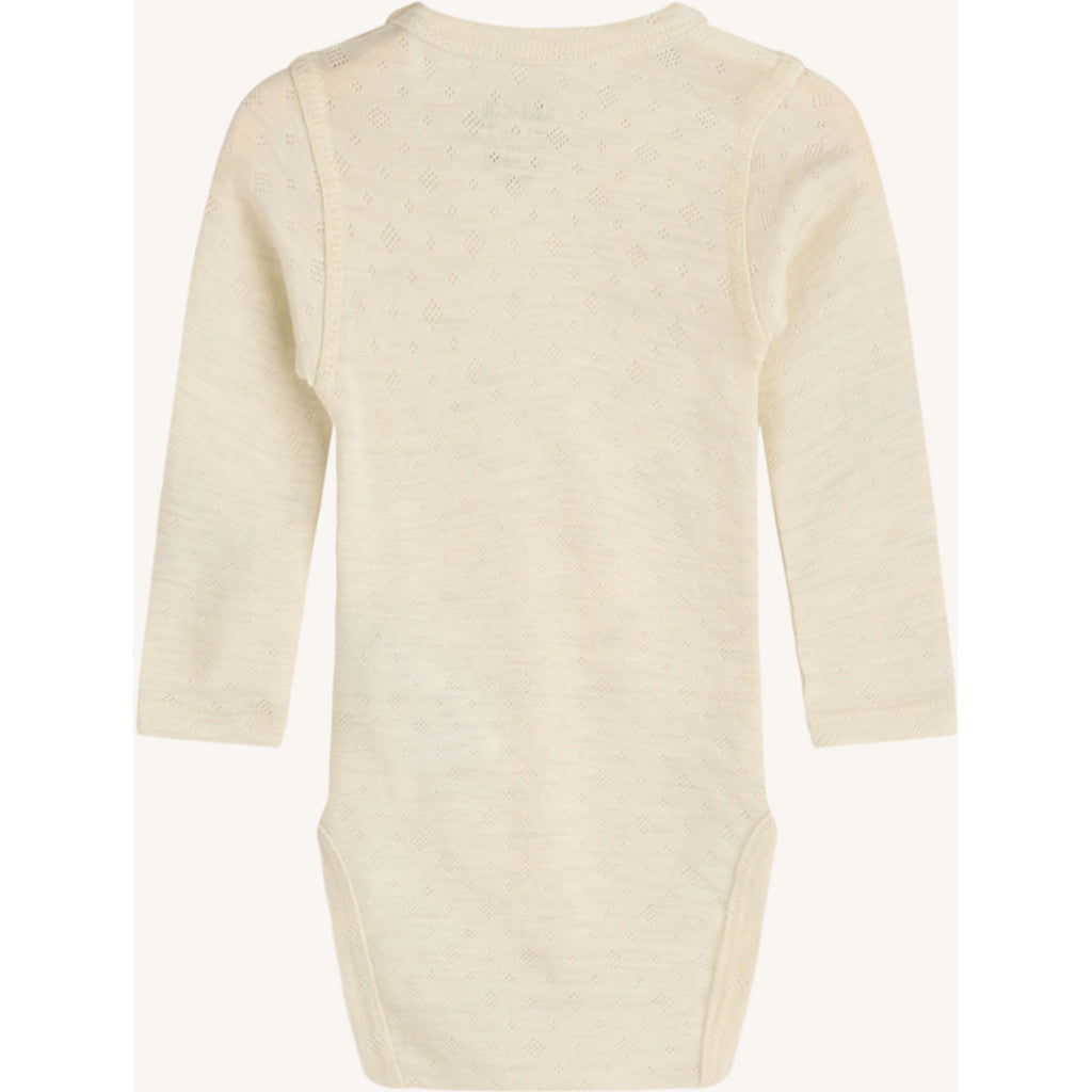 Hust &amp; Claire - Baby Body Wolle/Seide Natur