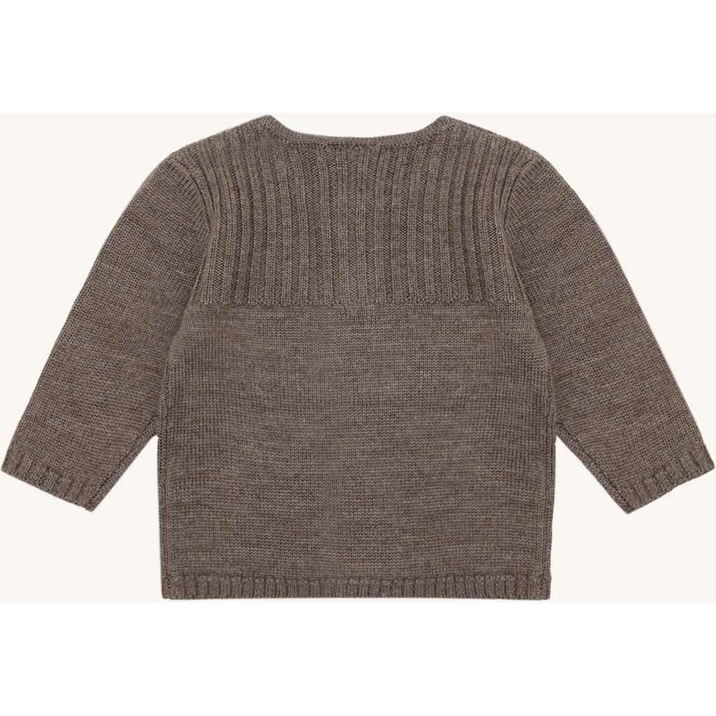 Hust &amp; Claire - Baby Pullover aus Wolle "Schaf" beige