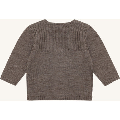 Hust &amp; Claire - Baby Pullover aus Wolle "Schaf" beige
