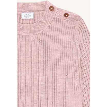 Hust &amp; Claire - Gerippter Baby Merino Pullover