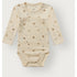 Hust & Claire - Baby Body Wollte Waldtiere beige