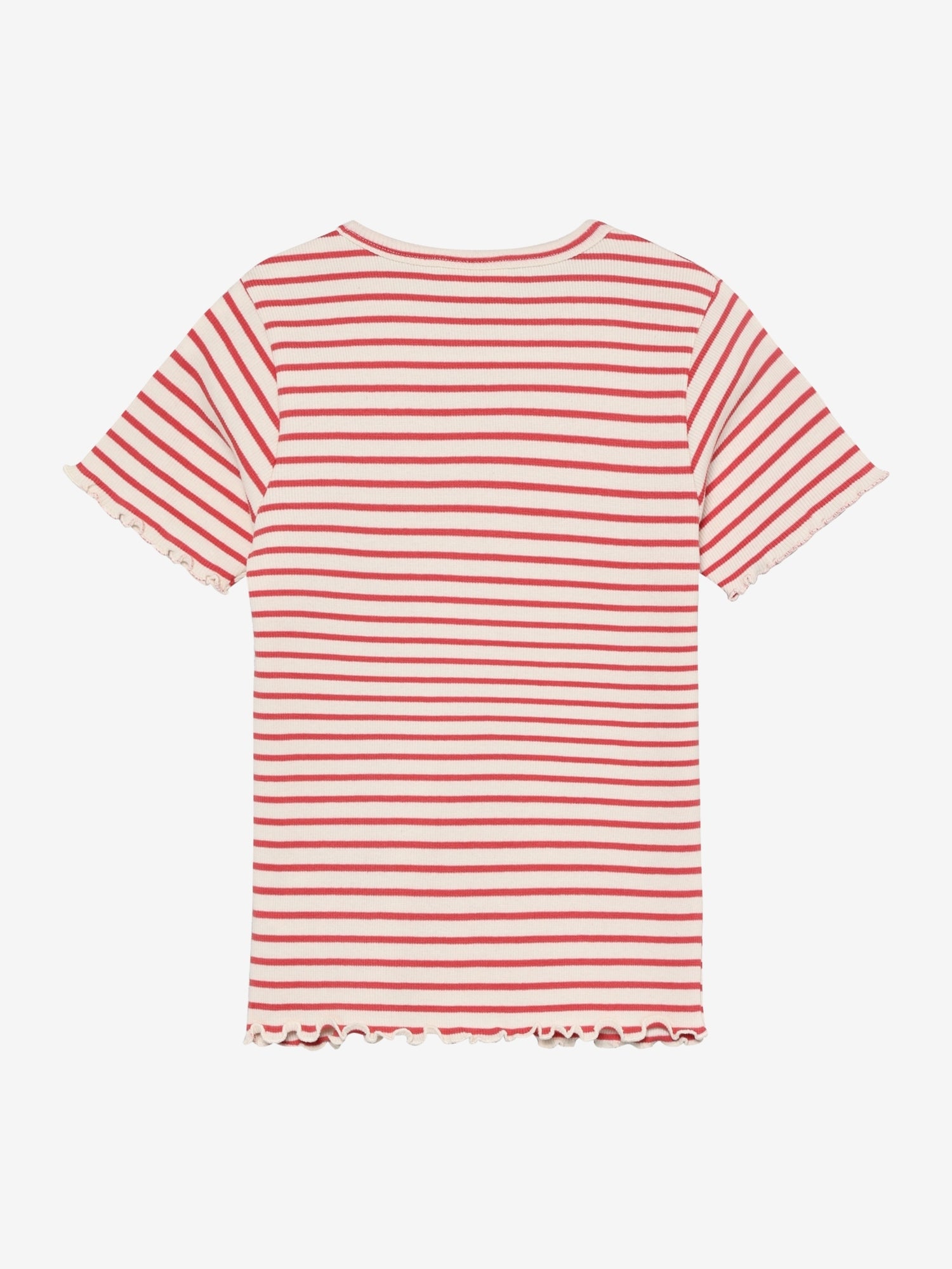 Minymo - Kinder T-Shirt gestreift rot-weiß