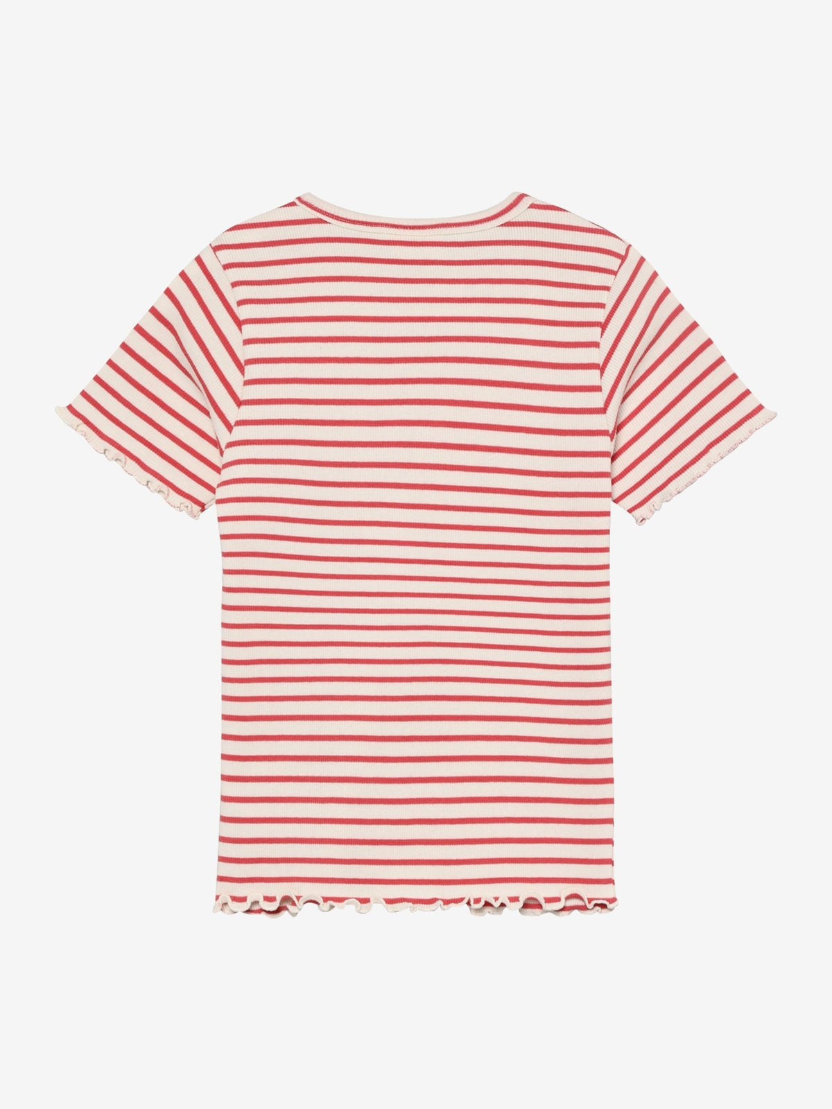Minymo - Kinder T-Shirt gestreift rot-weiß