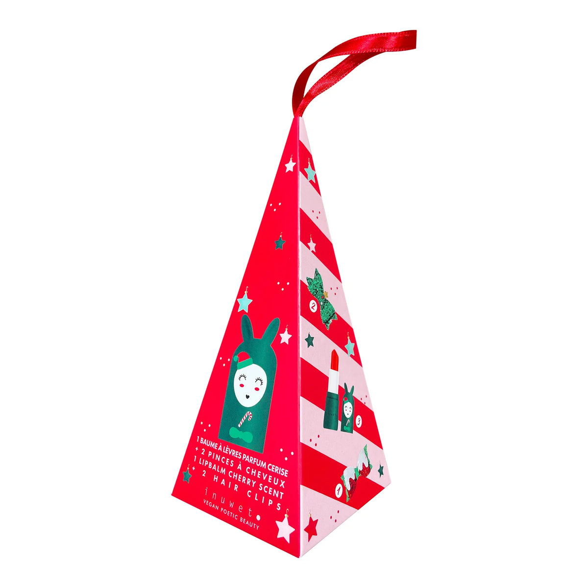 Inuwet - Weihnachtsbox Lippbalm &amp; Haarklammer