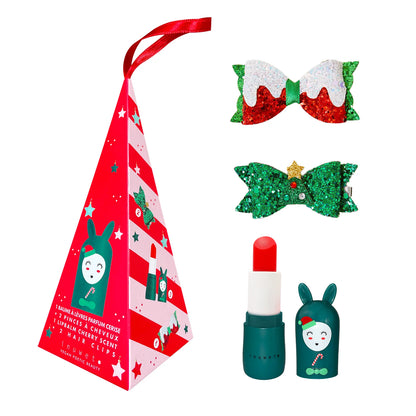 Inuwet - Weihnachtsbox Lippbalm &amp; Haarklammer