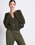 Jan ´n June - Strickjacke Lena olive Baumwolle (Bio)