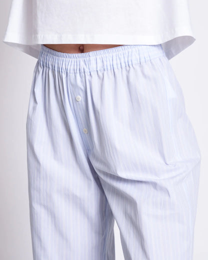 Jan ´n June -  gestreifte Hose Baumwolle (Bio)