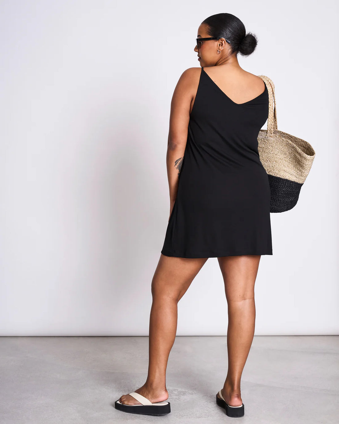 Jan ´n June - Damen Mini-Kleid schwarz