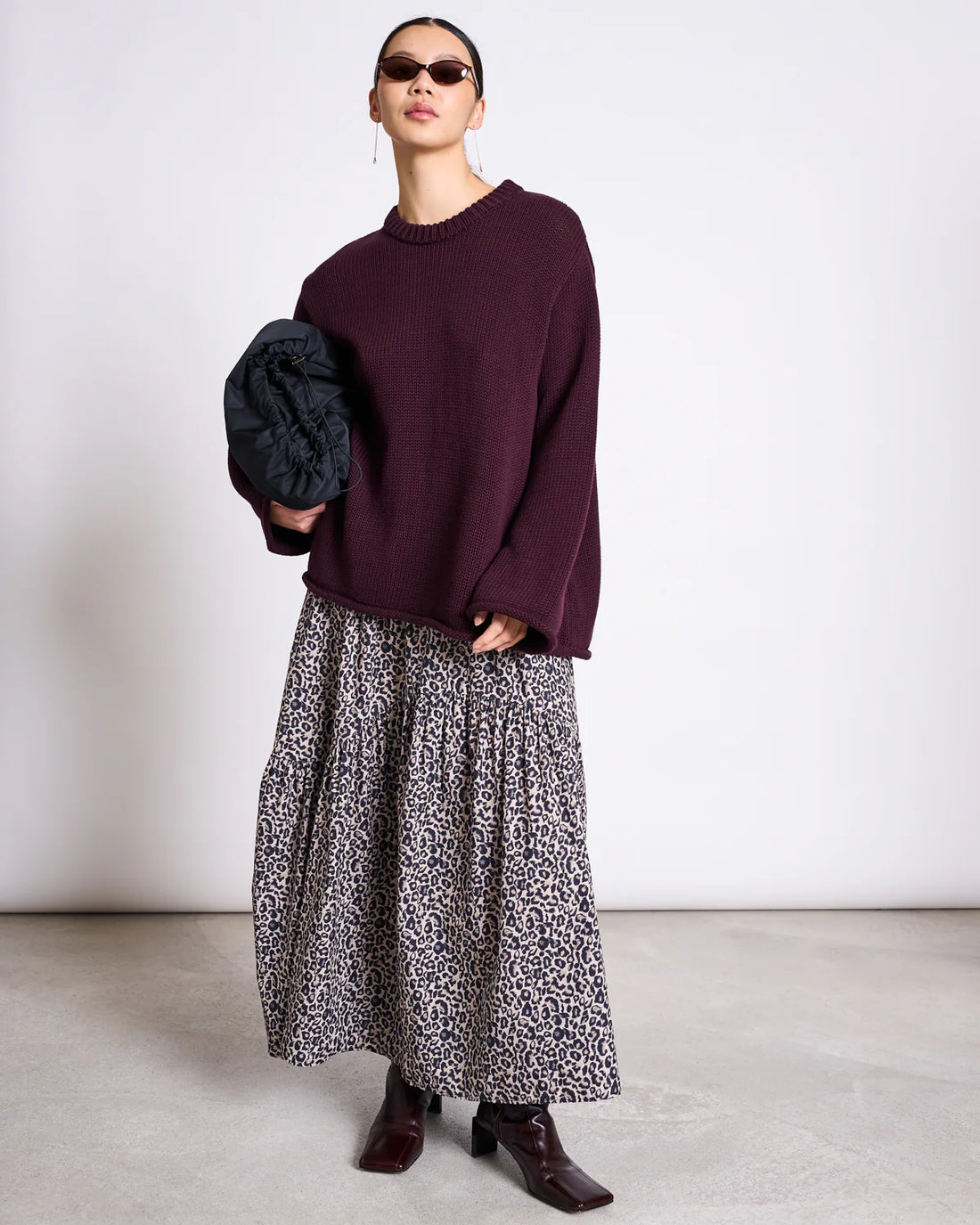Jan ´n June - Damen Pullover "SONA" weinrot