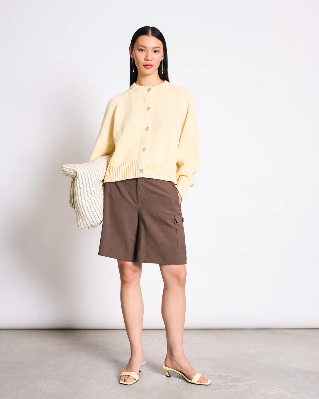 Jan ´n June - Damen Cardigan "Sivia" Gelb