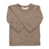 Joha - Kinder Langarmshirt Wolle/ Seide beige - Mädchen und Jungen