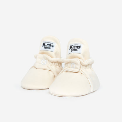 Kings &amp; Rebels - Baby Schuhe Baumwolle Creme