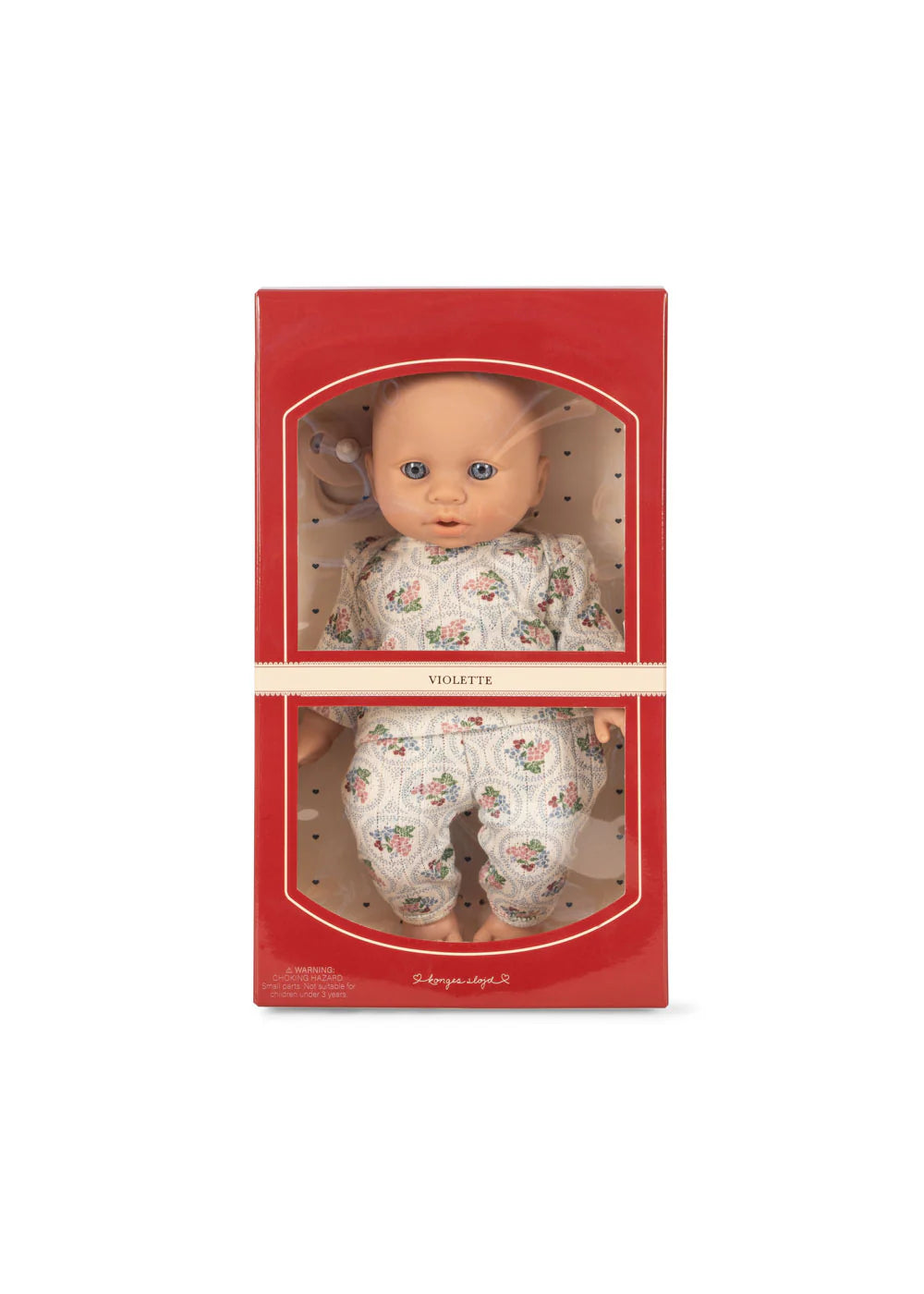 Konges Slojd -  Baby Puppe mit Schnuller