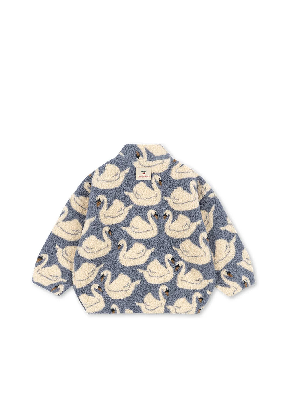 Konges Slojd - Jody Kinder Teddyjacke Schwäne