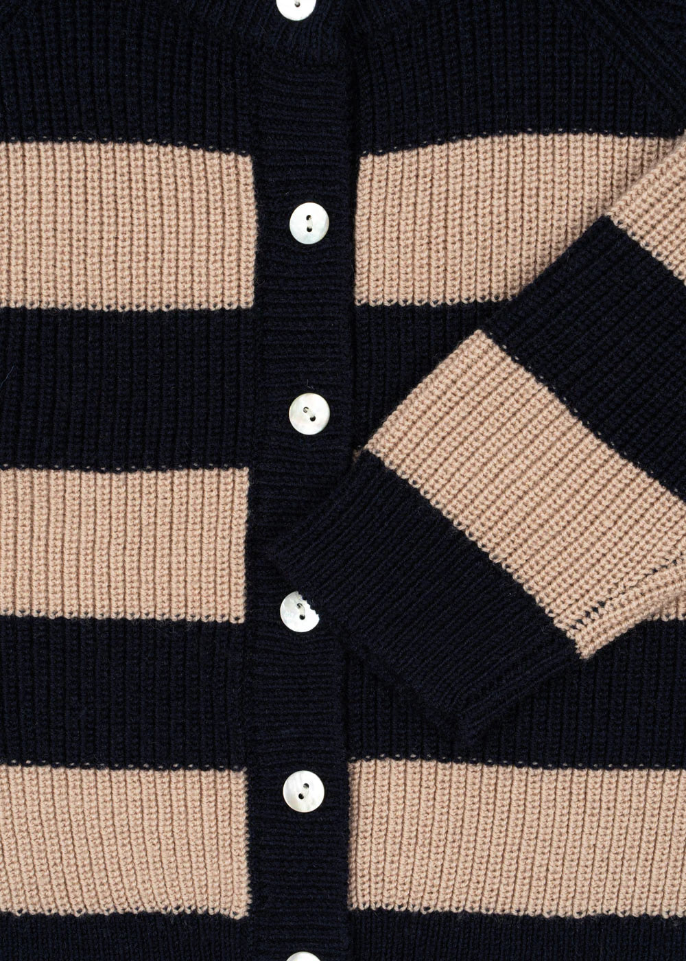 Konges Slojd - Baby Strickjacke Wolle Streifen