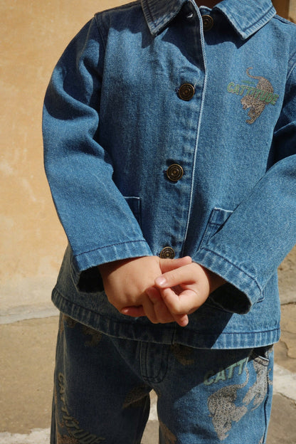 Konges Slojd - Kinder Jeansjacke "Magot" 100% Bio-Baumwolle