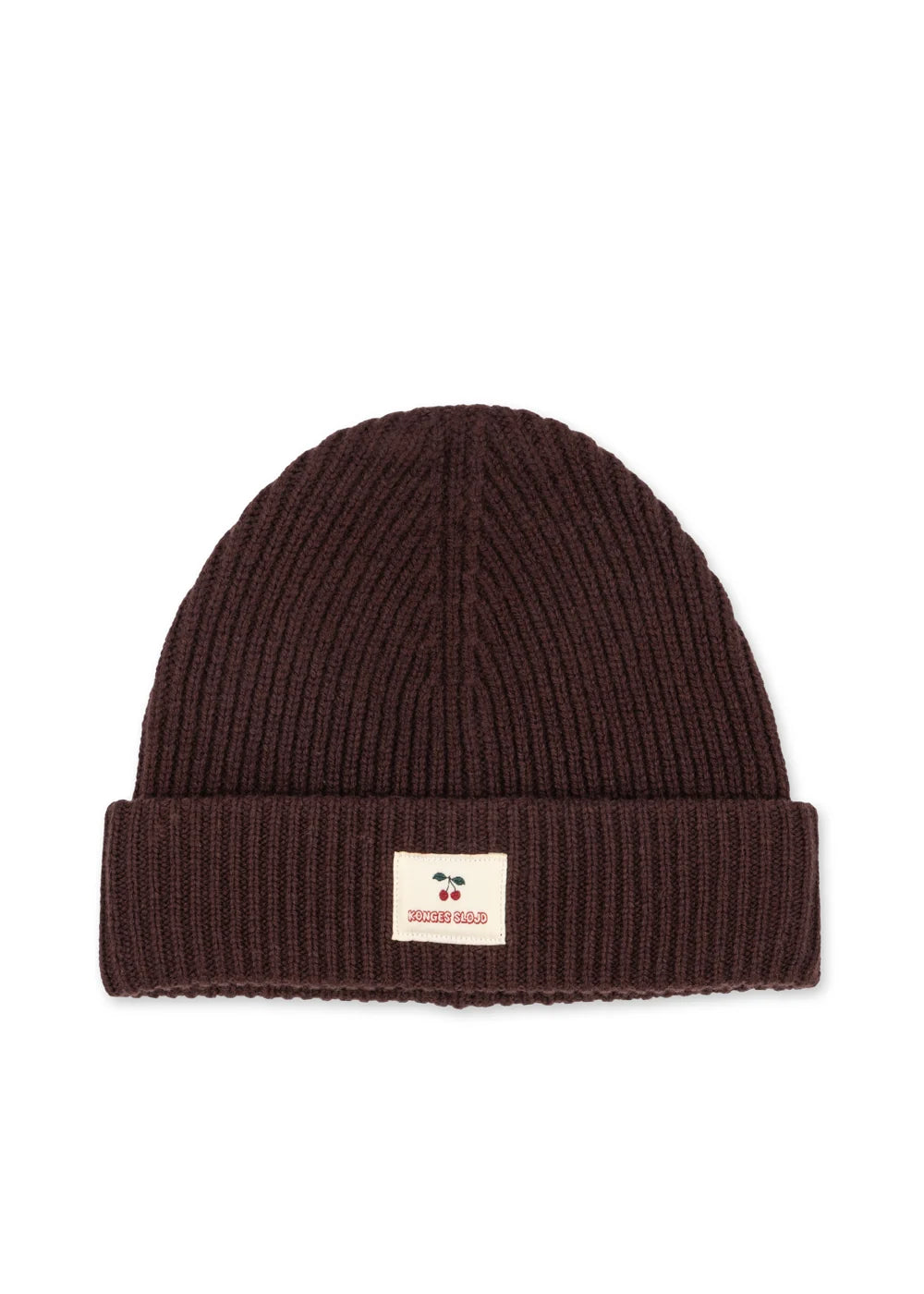 Konges Slojd - Kinder Beanie Basil Wolle braun
