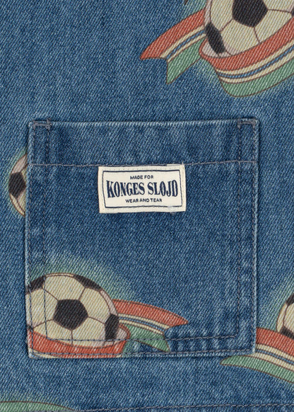 Konges Slojd - Kinder Jeansjacke Bio-Baumwolle "Kick it"