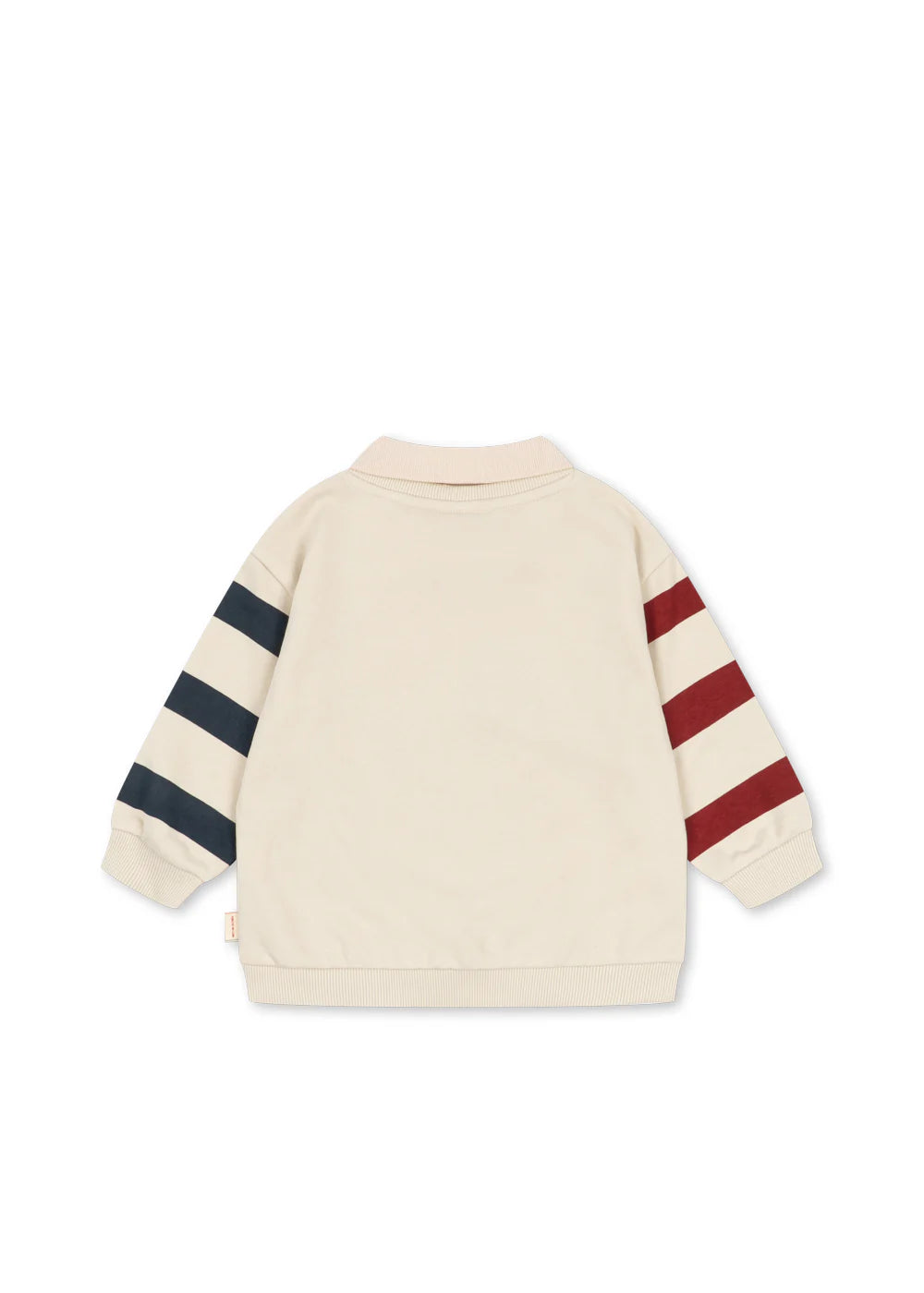 Konges Slojd - Baby Polo-Shirt langarm "Spotty" mit Dackelmotiv