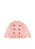 Konges Slojd - Strickjacke für Kinder/Mädchen mit Herzen vorne