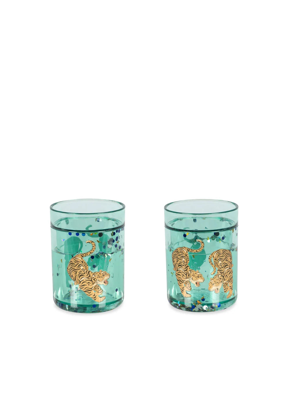 Konges Slojd - Glitzerbecher 2er-Set, 180 ml