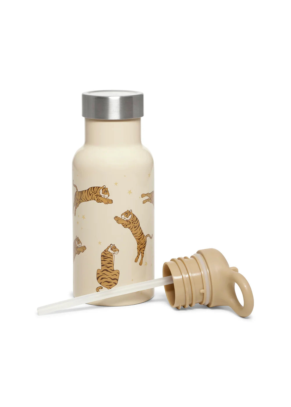 Konges Slojd - Thermo Trinkflasche für Kinder (Tiger)