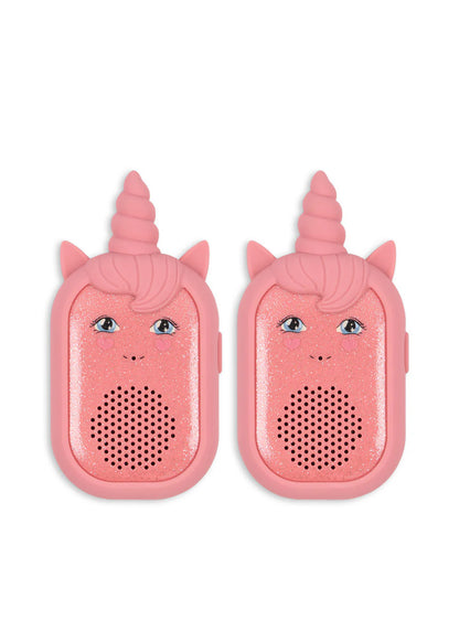Konges Slojd - Walkie Talki Einhorn rosa für Kinder/ Mädchen