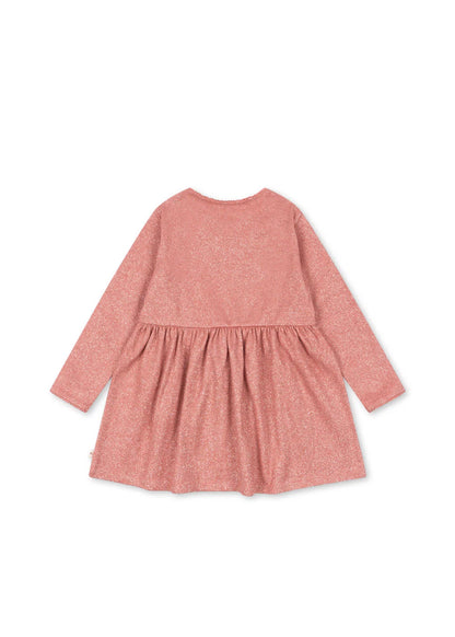 Konges Slojd - Kinder Glitzerkleid rosa