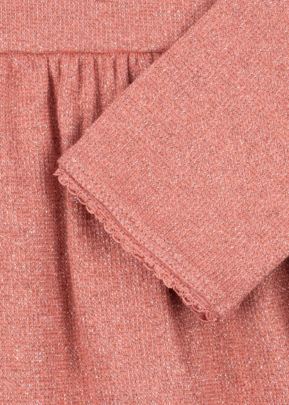 Konges Slojd - Kinder Glitzerkleid rosa