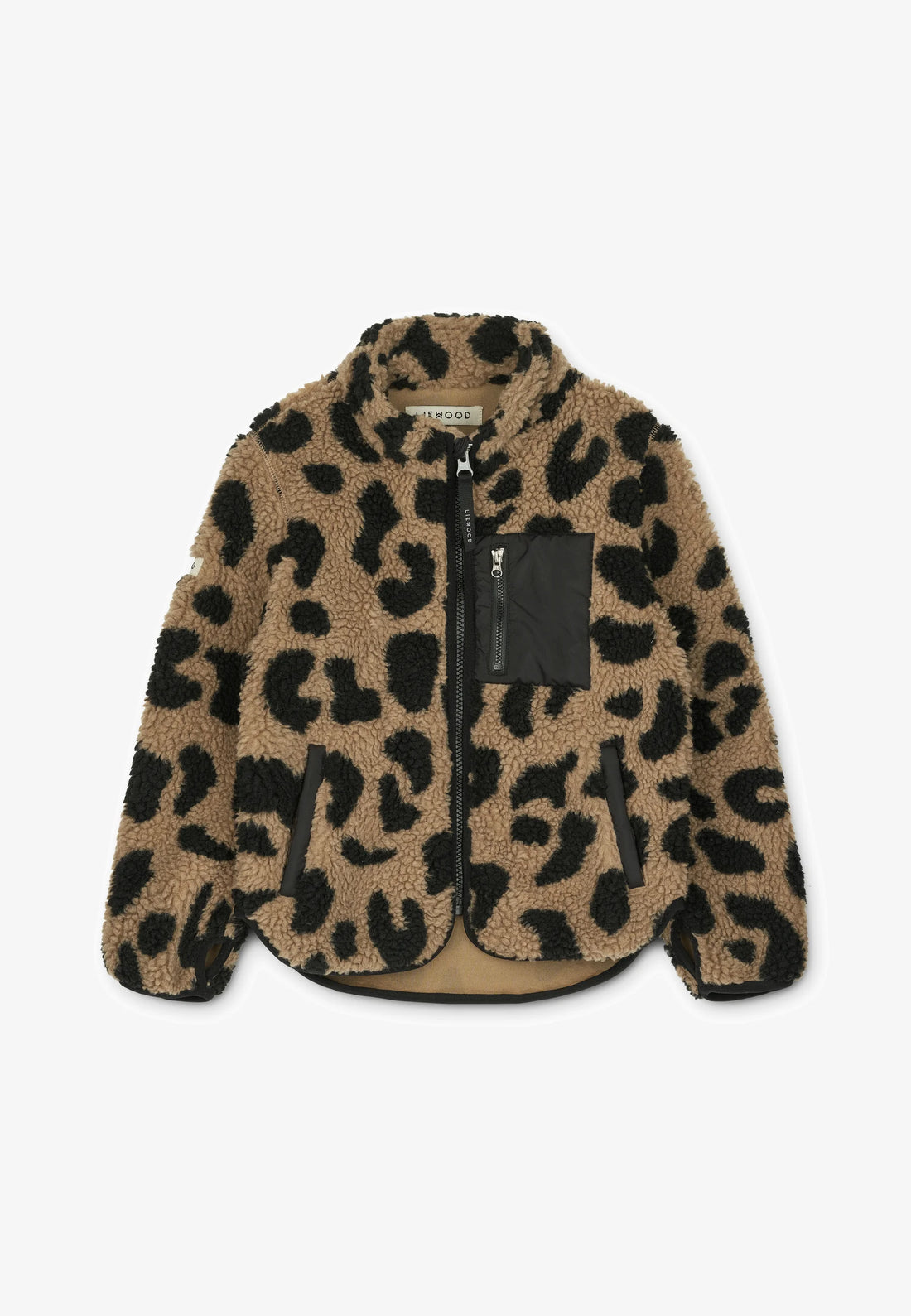 Liewood - Baby Fleecejacke Nelson Leo Print MINI & ME