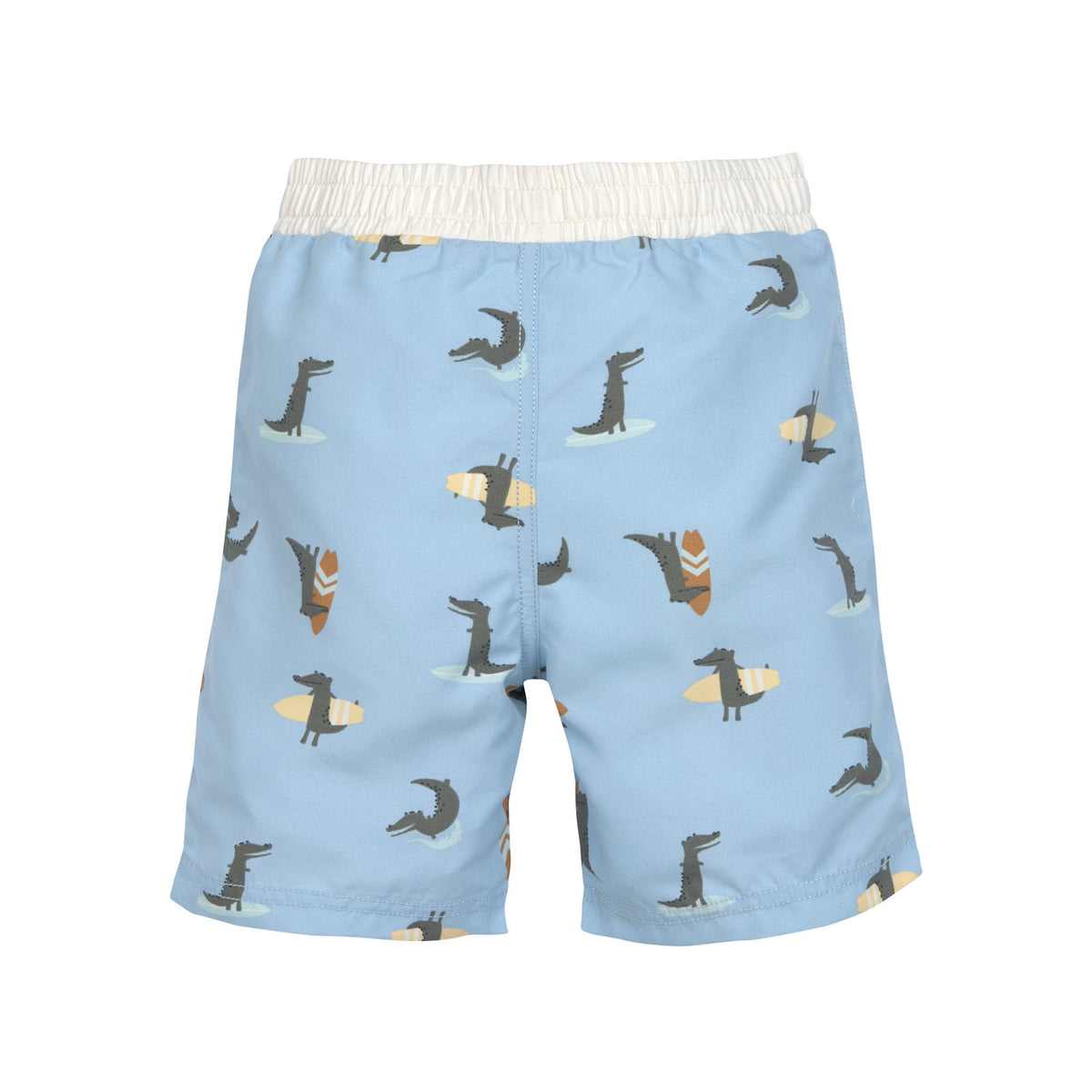 Lässig-Badehose-Krokodil-blau