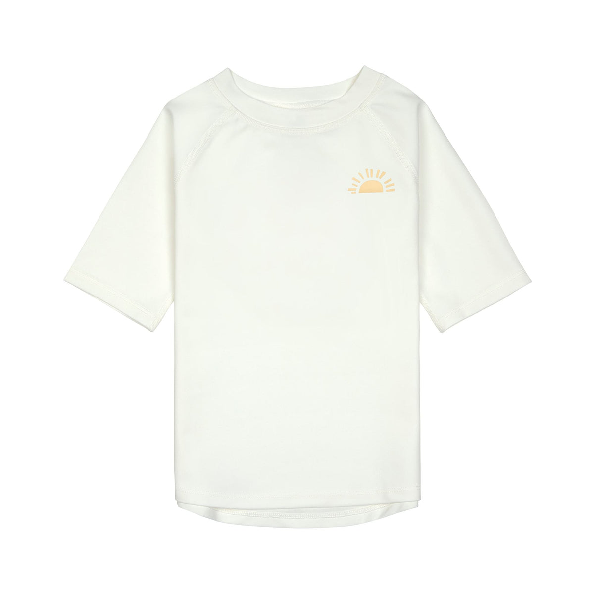 Lässig-Badeshirt-Sonne-weiß