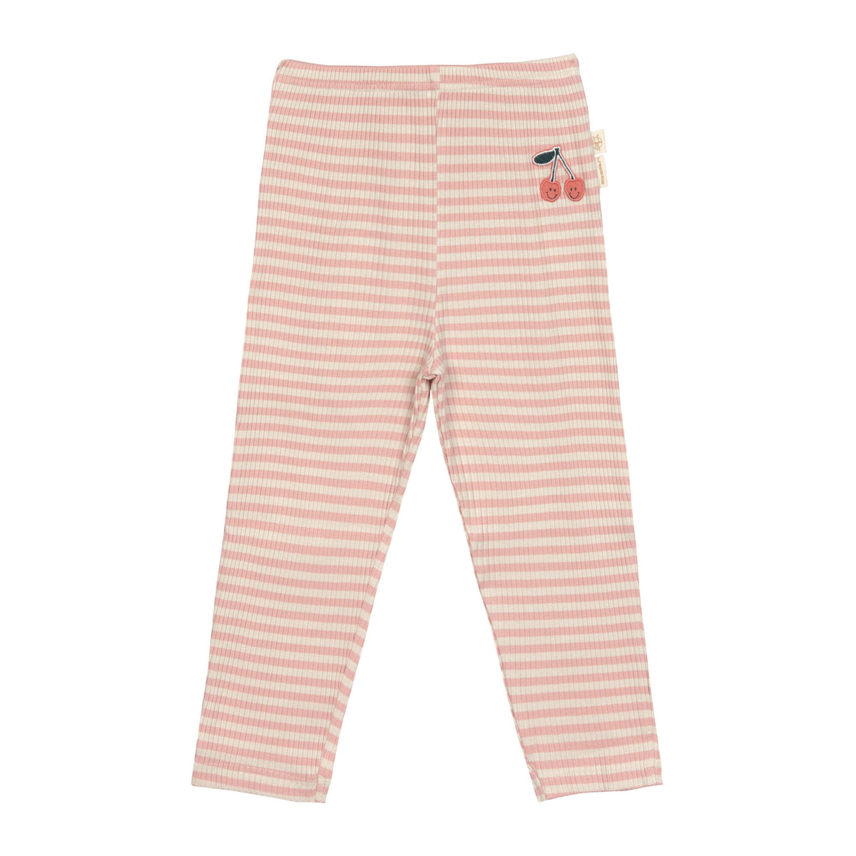 Lässig - Kinder Legging mit Streifen und Kirschen