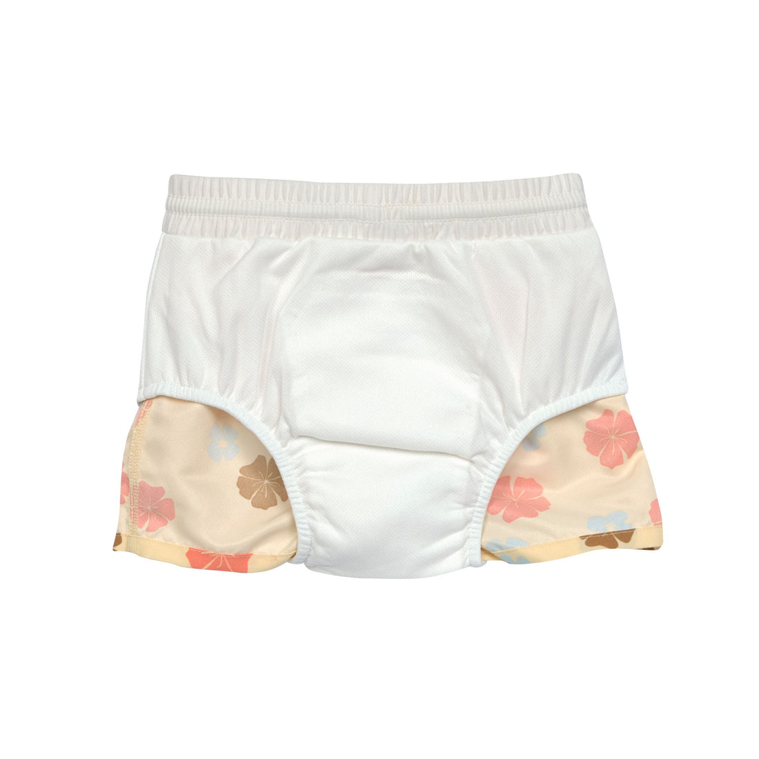Lässig-badehose-blumen-gelb