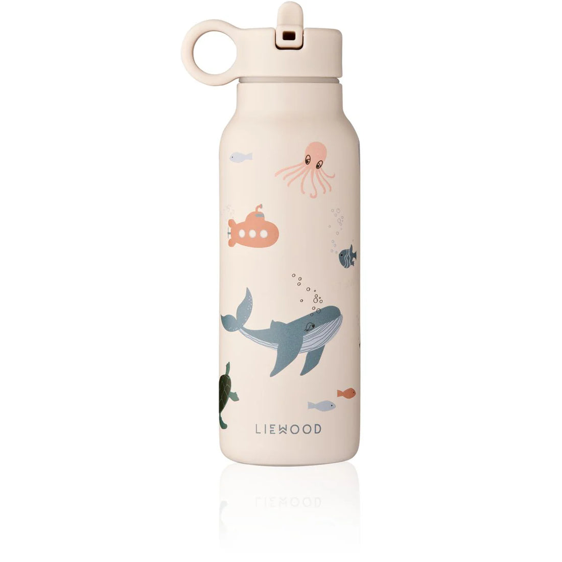 Liewood - Kinder Thermo-Trinkflasche Falk Meerestiere 350ml
