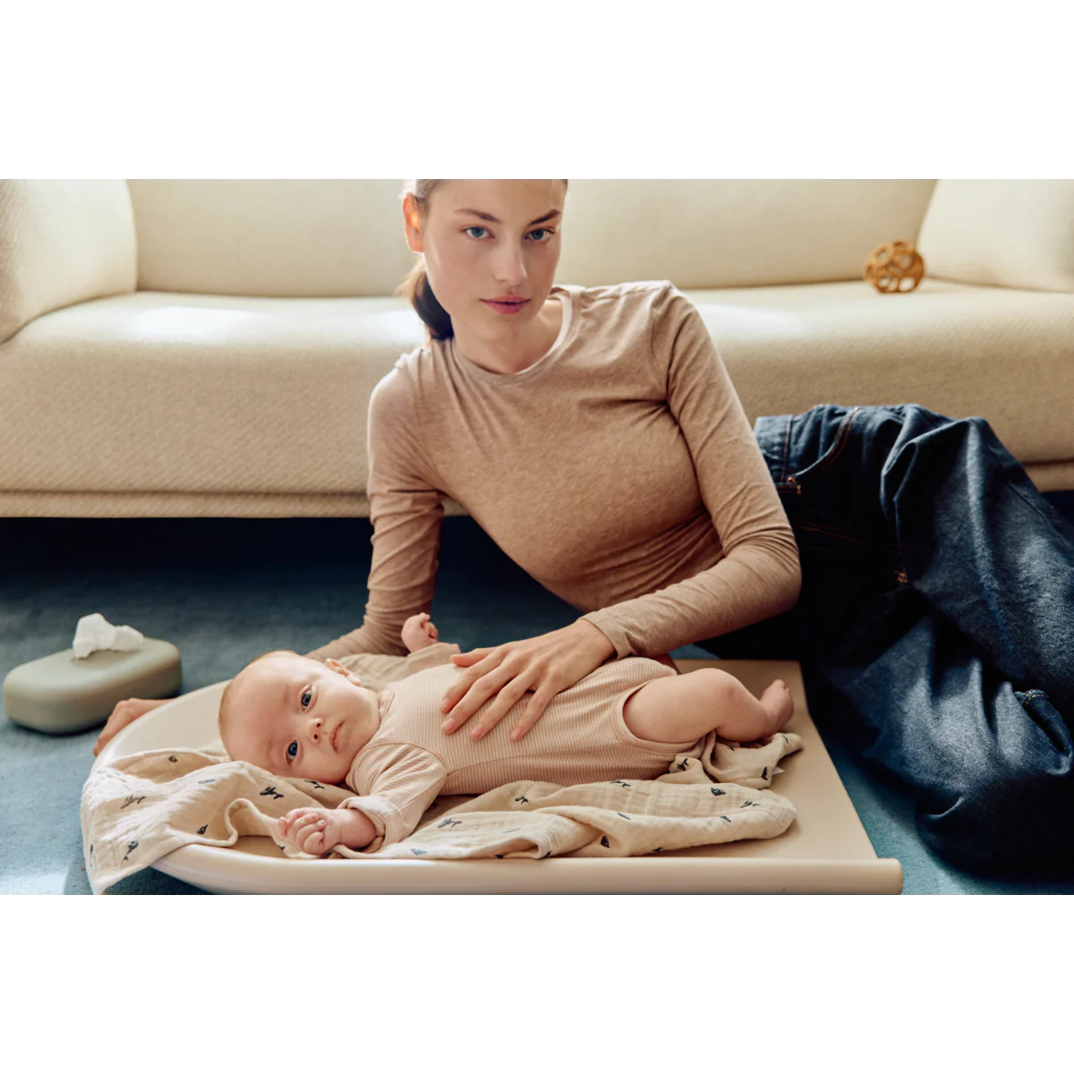Liewood - Baby Swaddle Biobaumwolle Wal 2-er Set