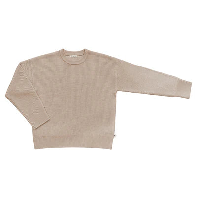 Lille Toni - Damen Pullover "Meike" braun aus Merinowolle