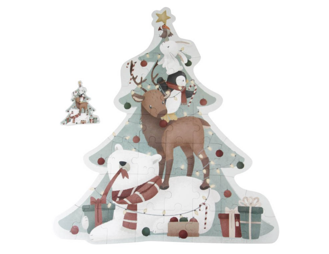 Little Dutch - Weihnachtspuzzle XL - AURYN Shop