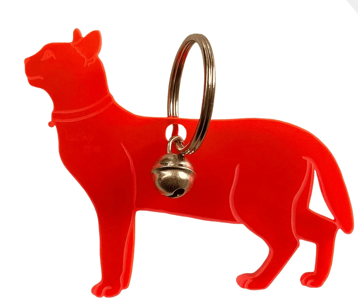 Lucky mes - Schlüsselanhänger Hund und Katze