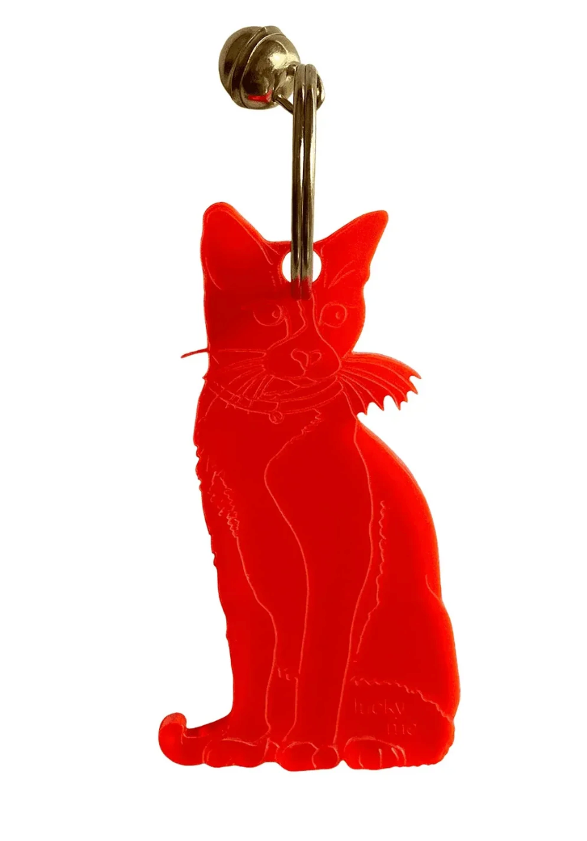 Lucky mes - Schlüsselanhänger Hund und Katze