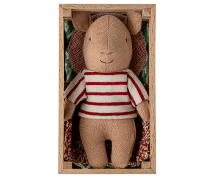 Maileg -  Stofftier Schwein in der Box Mädchen
