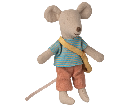 Maileg - kleiner Bruder Maus mit Tasche