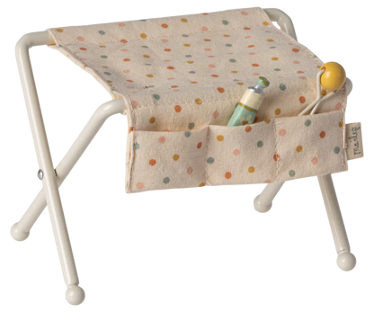 Maileg - Wickeltisch Babymaus weiß