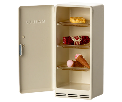 Maileg - Kühlschrank Maus creme